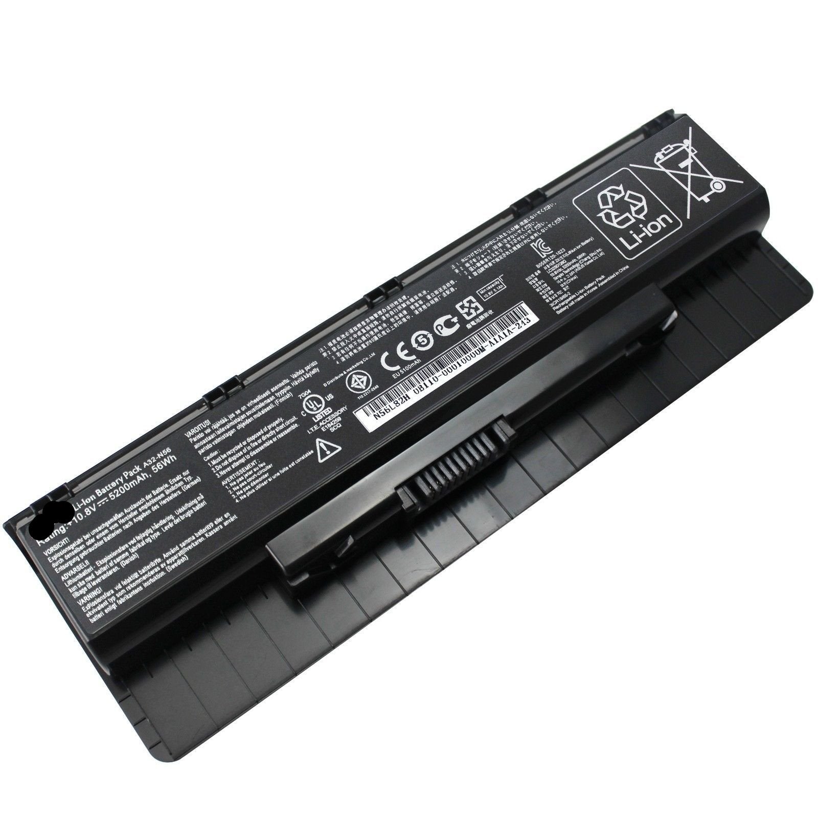 BATTERY ASUS G56JK N46 N56 N76 N46V N56V N56VM N56VZ A31-N56 A32-N56 A33-N56