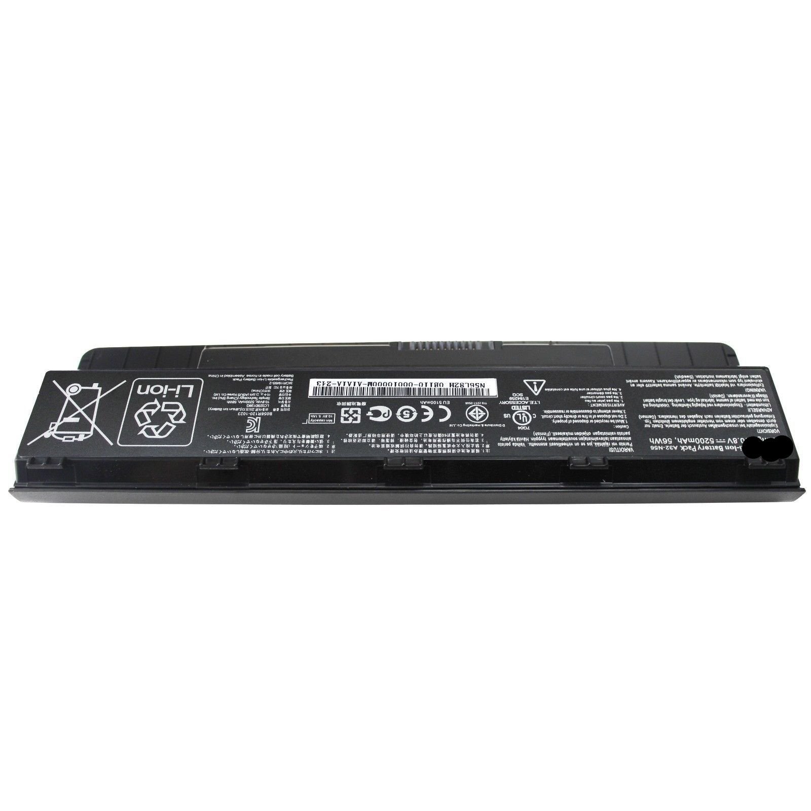 BATTERY ASUS G56JK N46 N56 N76 N46V N56V N56VM N56VZ A31-N56 A32-N56 A33-N56 - Image 4