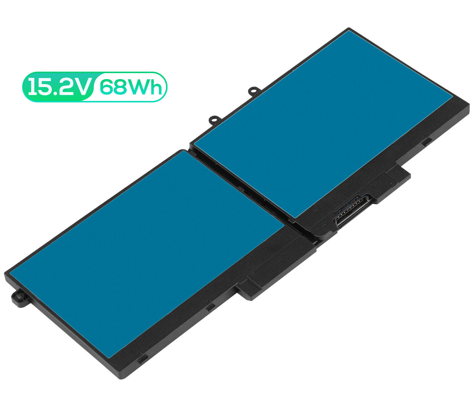 BATTERY DELL LATITUDE 5401 5501 PRECISION 3541 3551 3HWPP 03HWPP N2NLL 10X1J 68Wh 4 CELLS CERTIFIED COMPATIBLE - Image 2