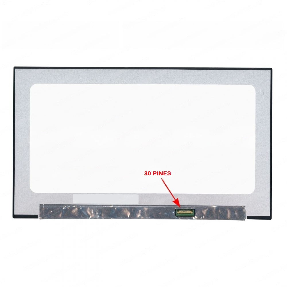 SCREEN 15.6 LED SLIM HD (1366x768) | CONNECTOR EDP 30 PINS BOTTOM RIGHT | RECTANGULAR
