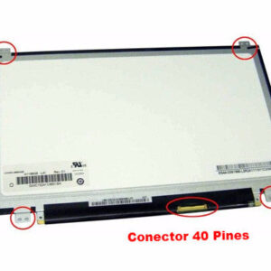 SCREEN 11.6 LED SLIM / FINA TOP BRACKETS / CONNECTOR BOTTOM RIGHT (SOLO PER ORDER. 15 A 22 DAYS HÁBILES)