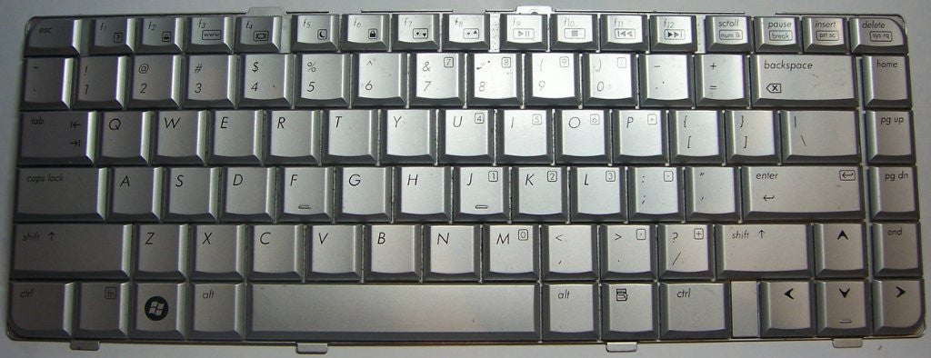 KEYBOARD HP USED Compaq DV6000 DV6400 DV6500 DV6900 /GOLD - Image 3