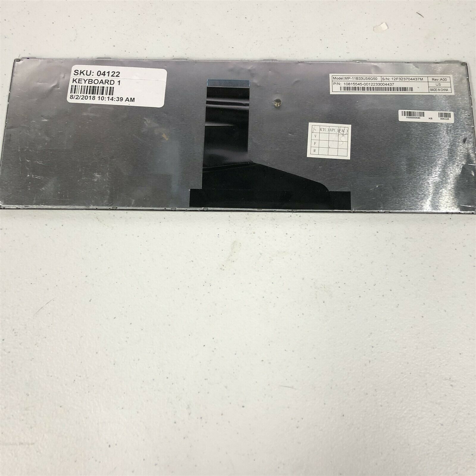 KEYBOARD TOSHIBA SATELLITE M600 M640 M645 M650 P700 P740 P745 - Image 5
