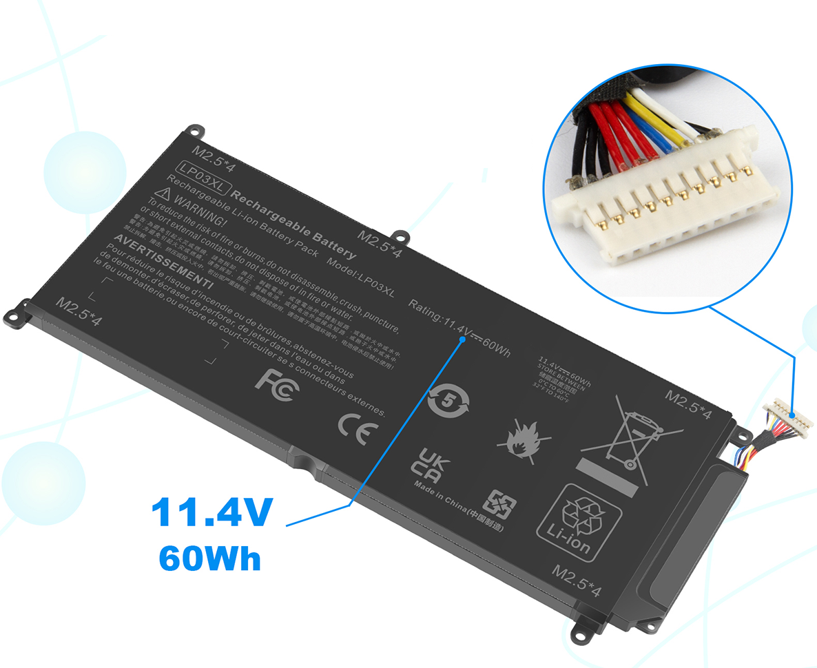 BATTERY HP LP03XL ENVY 15Z-AH000 M6-AE151DX M6-P013DX M6-P014DX 805094-005 - Image 2