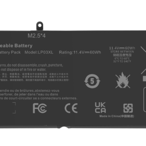 BATTERY HP LP03XL ENVY 15Z-AH000 M6-AE151DX M6-P013DX M6-P014DX 805094-005