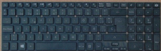 KEYBOARD GATEWAY NV52L NV55S NV56R NV57H NV75S NV76R NV77H WITHOUT FRAME - Image 3