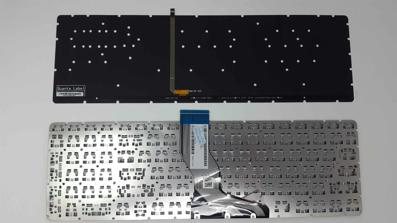 KEYBOARD HP COMPAQ 15-AK000 15-AU000 15-BC000 15-AB000 WITHOUT FRAME WITH NUMERICO - Image 4