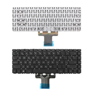 KEYBOARD HP COMPAQ HP 14-CK0000 14S-DQ1000 14S-DQ0000 WITHOUT FRAME