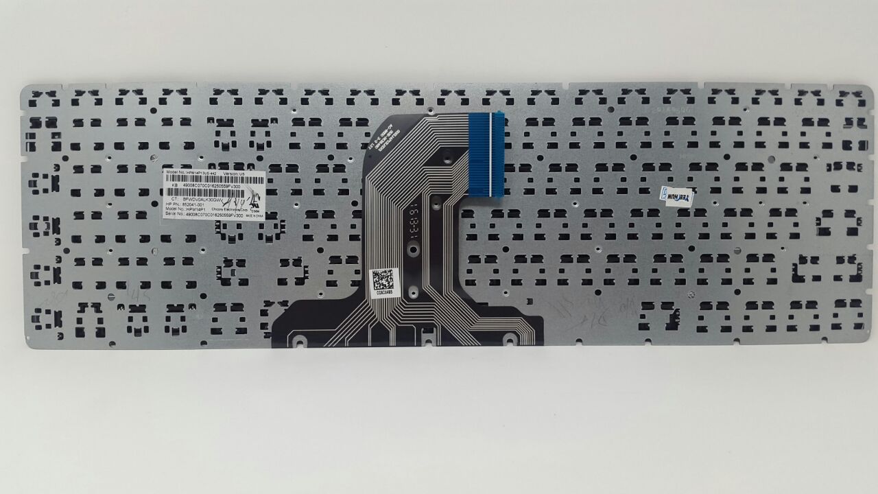 KEYBOARD HP COMPAQ 15-AC 15-AF 15-AY 15-BA 15-AF 15T-AC 15Z-AF 250 G4 255 G4 256 G4 250 G5 255 G5 BLACK WITHOUT FRAME - Image 9