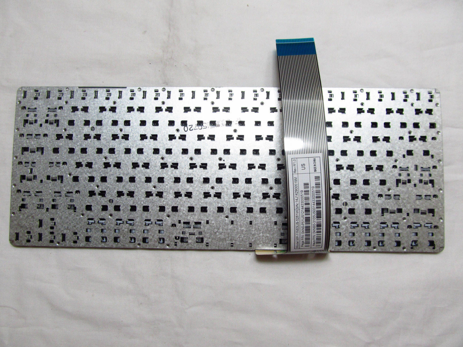 KEYBOARD ASUS VIVO BOOK S300K S300KI S300 S300C S300CA ENGLISH WITHOUT FRAME BLACK - Image 4