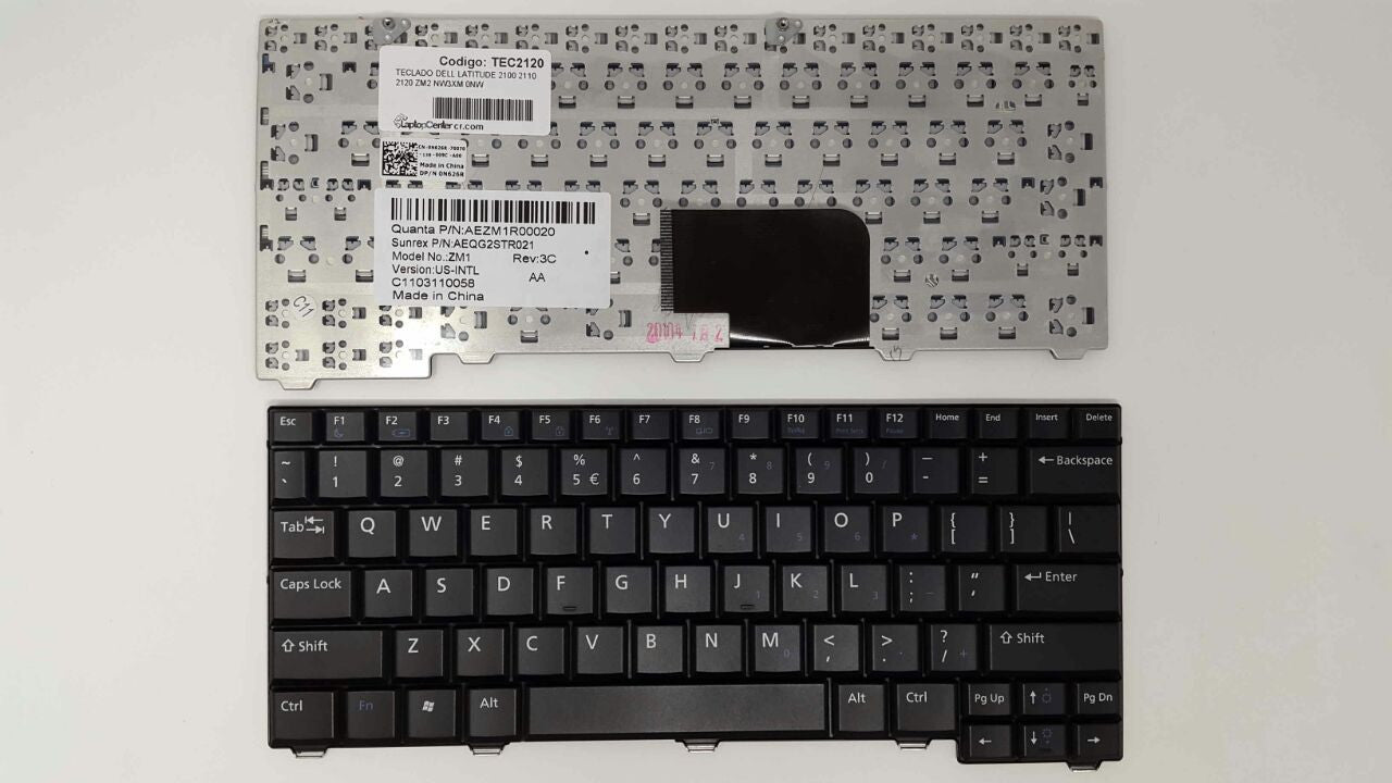 KEYBOARD DELL LATITUDE 2100 2110 2120 L2100 ZM2 NW3XM 0NW3XM - Image 2