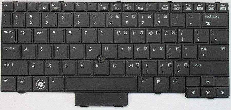 KEYBOARD HP COMPAQ ELITEBOOK 2540P 598790-001 V018602AS1 WITH PUNTERO - Image 2
