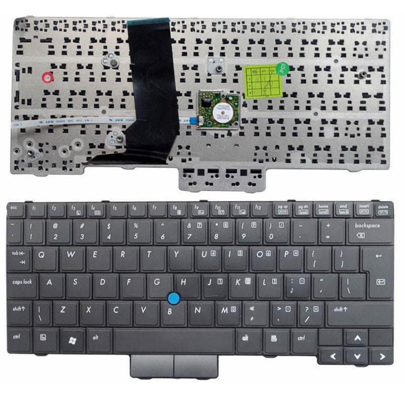 KEYBOARD HP COMPAQ ELITEBOOK 2540P 598790-001 V018602AS1 WITH PUNTERO