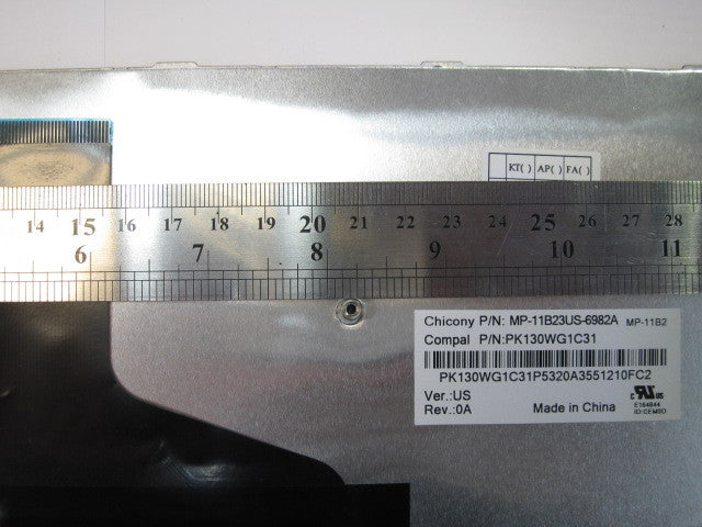 KEYBOARD TOSHIBA *65MM C40-A C40D-A C45-A C45D-A C45T-A WITH FRAME - Image 16