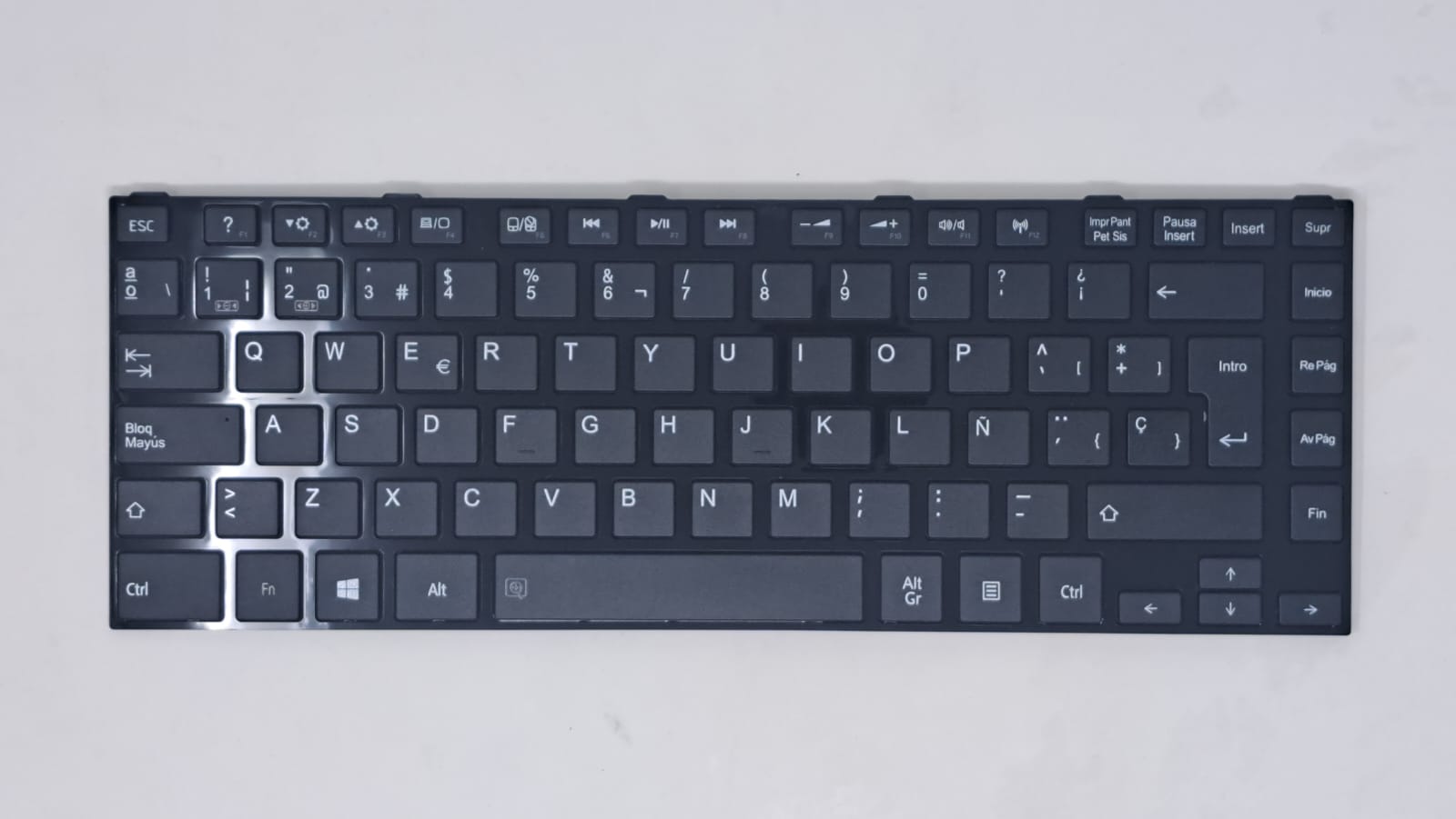 KEYBOARD TOSHIBA *65MM C40-A C40D-A C45-A C45D-A C45T-A WITH FRAME