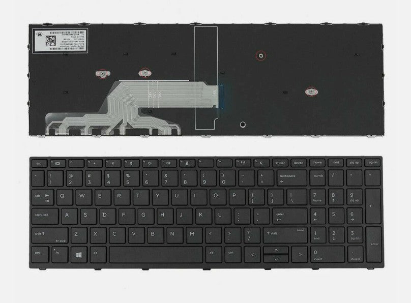KEYBOARD HP PROBOOK 450 G5 455 G5 470 G5 650 G4 650 G45 WITH FRAME - Image 4