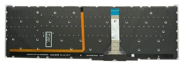 KEYBOARD ACER NITRO 5 AN515-45 AN515-55 AN515-45-R60 WITHOUT FRAME | CONNECTOR NARROW - Image 2