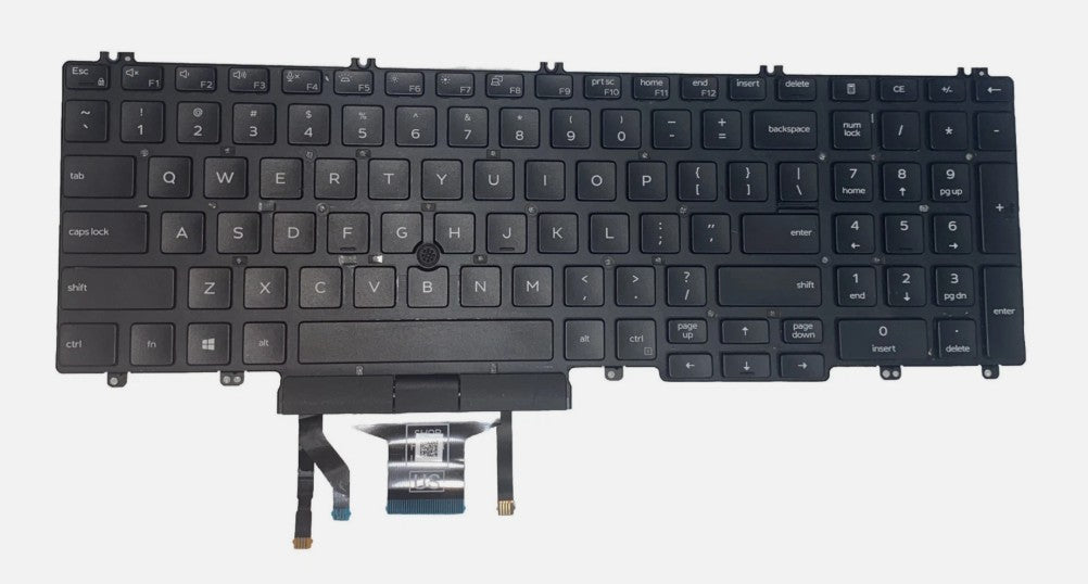 KEYBOARD DELL LATITUDE 5500 5501 5510 5511 | WITH PUNTERO | 0MMH7V