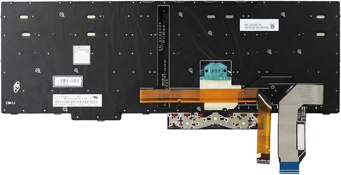 KEYBOARD LENOVO THINKPAD E580 E590 L580 L590 T590 - Image 3