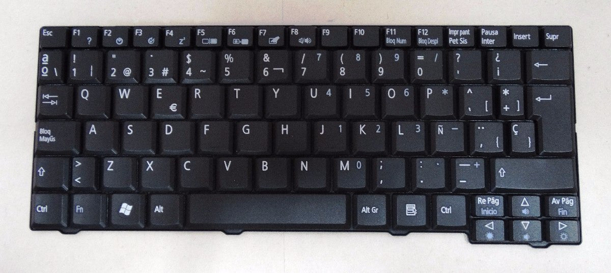 KEYBOARD ACER ASPIRE ONE MINI A110 A150 D150 D250 Zg5 ZG6 ZA8 ZG8 - Image 2
