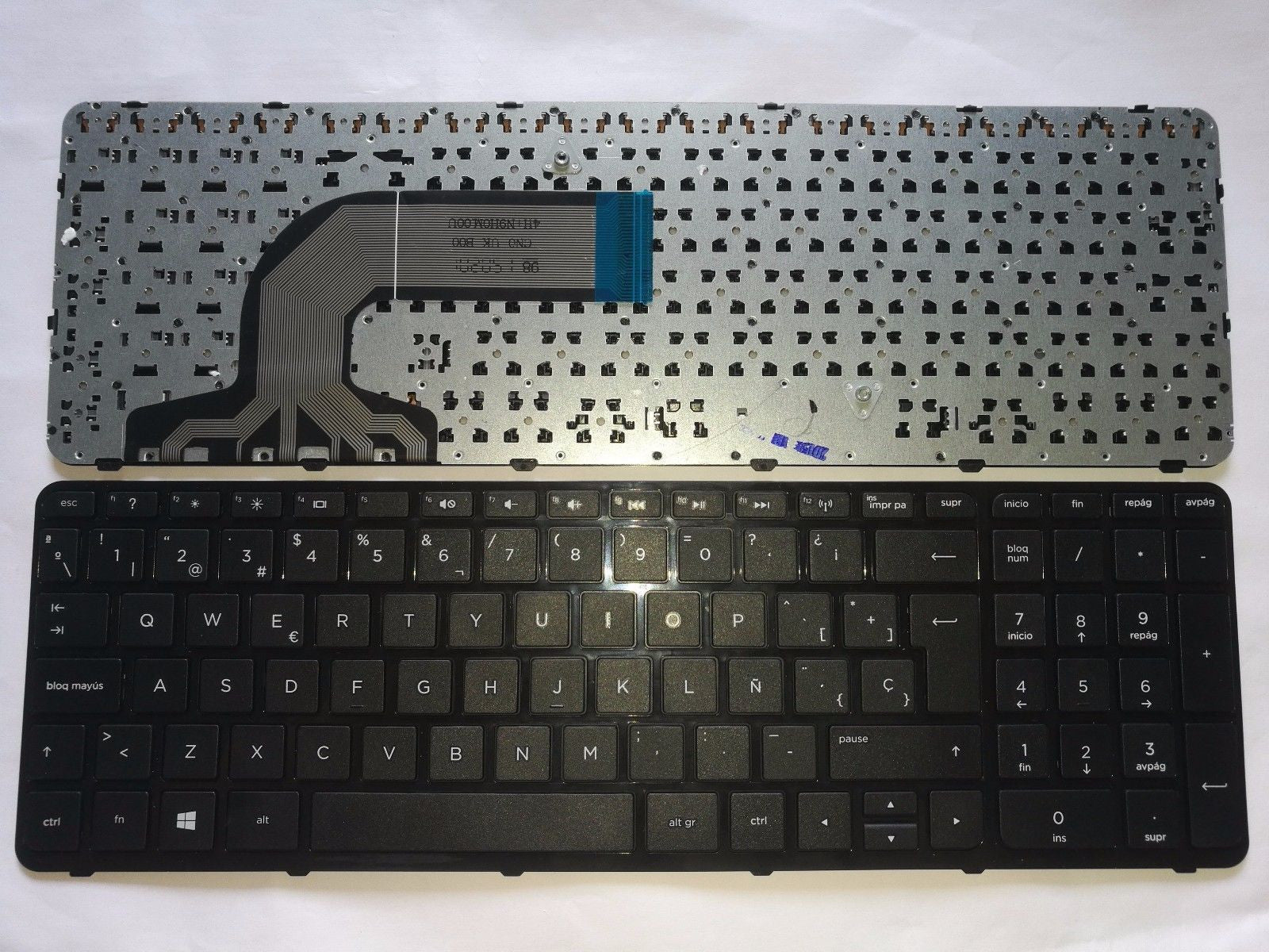 KEYBOARD HP COMPAQ 15- (SERIES 15-A. 15-E.15- F. 15-G. 15-H. 15-N. 15-R) 245 250-G3 255-G3 256-G3 WITH NUMERICO - Image 2