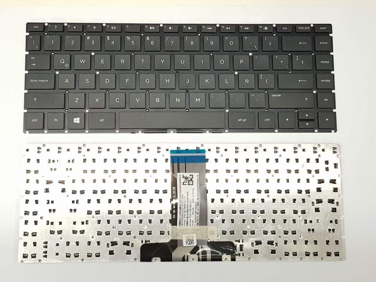 KEYBOARD HP COMPAQ 240 G6 245 G6 246 G6 14-BS000 14-BS100 14-BS500 14T-BS000 HP 14-BP000 WITHOUT FRAME - Image 2