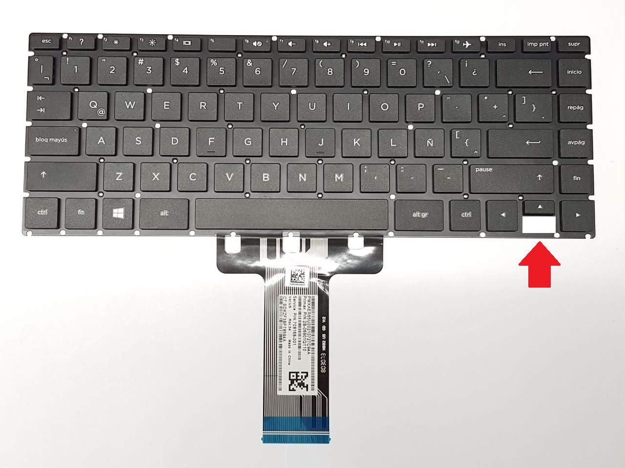 KEYBOARD HP COMPAQ 240 G6 245 G6 246 G6 14-BS000 14-BS100 14-BS500 14T-BS000 HP 14-BP000 WITHOUT FRAME - Image 12
