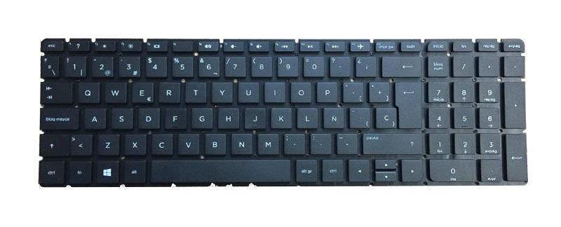 KEYBOARD HP COMPAQ 15-AC 15-AF 15-AY 15-BA 15-AF 15T-AC 15Z-AF 250 G4 255 G4 256 G4 250 G5 255 G5 BLACK WITHOUT FRAME - Image 3