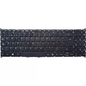 KEYBOARD ACER ASPIRE A315-22 A315-34 A515-43 A515-52 BLACK WITHOUT FRAME