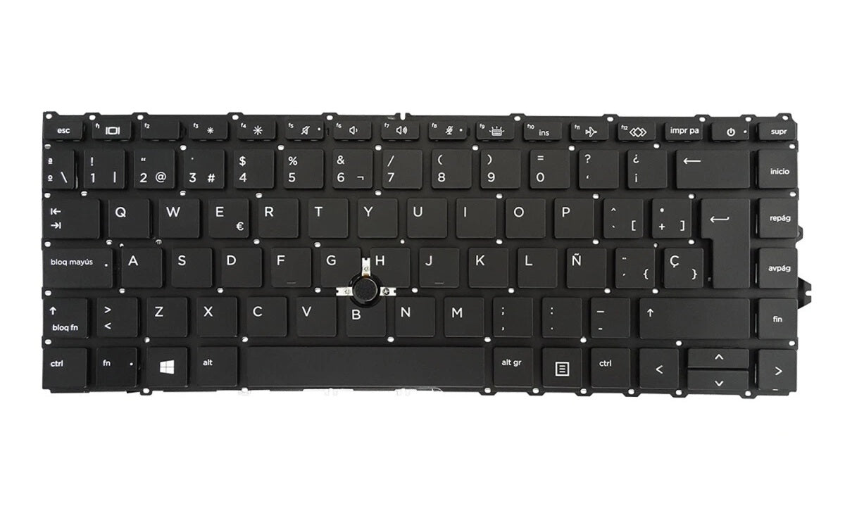 KEYBOARD HP ELITEBOOK 745 G7 745 G8 840 G7 840 G8 845 G7 G8 | WITH PUNTERO / BACKLIGHT | WITHOUT FRAME - Image 3