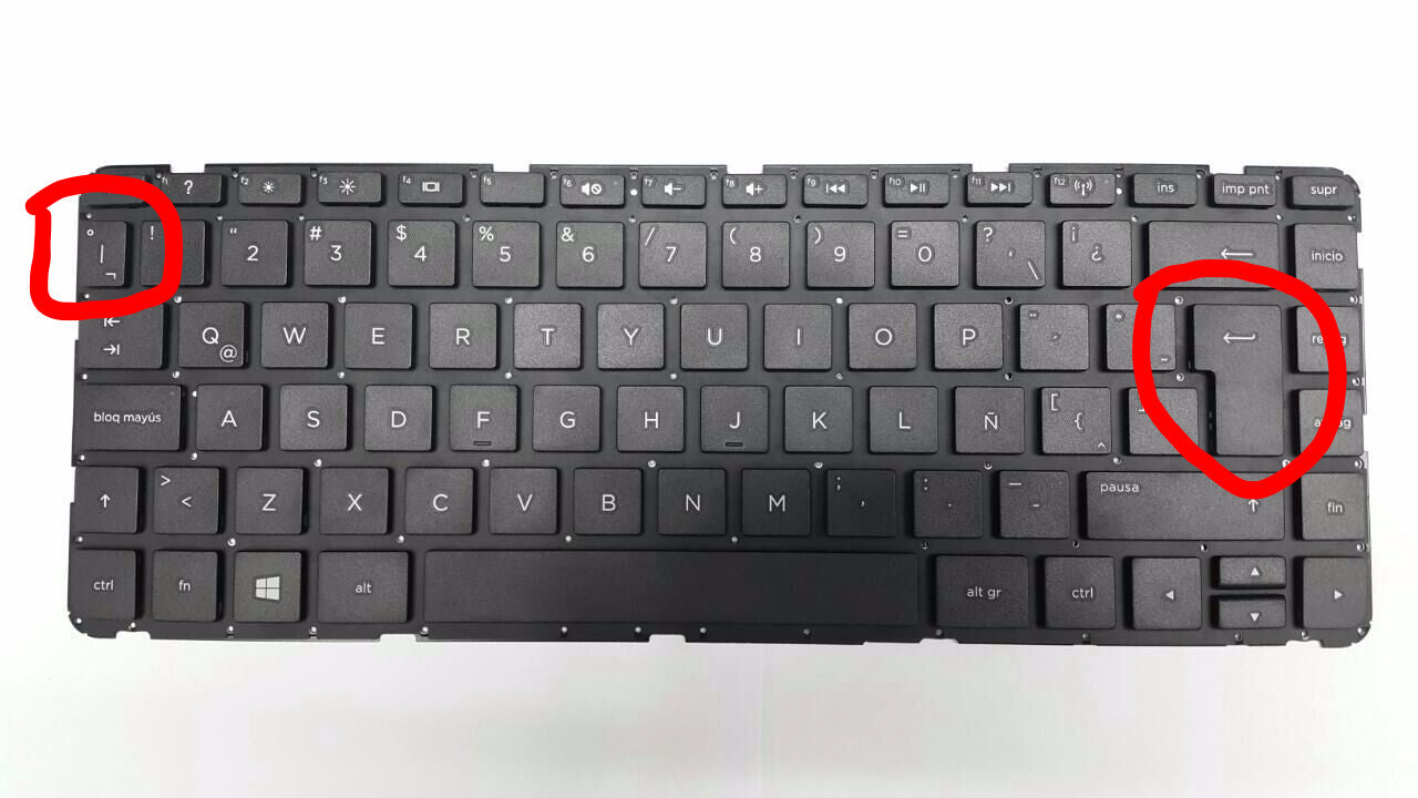 KEYBOARD HP COMPAQ 14-D 14-D031LA 14-D032LA 14-D034LA 14-D021LA 14-D022LA 14-D023LA 14-D026LA WITHOUT FRAME