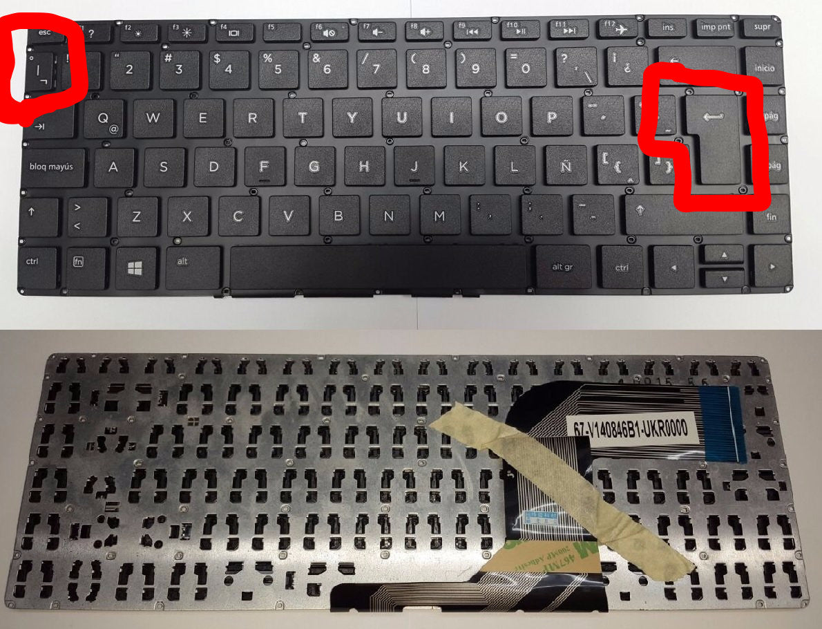 KEYBOARD HP COMPAQ 14-U 14-V 14-V000 14-V100 14-V200 14T-V200 14Z-V000 773713-161 767263-161 767376-161