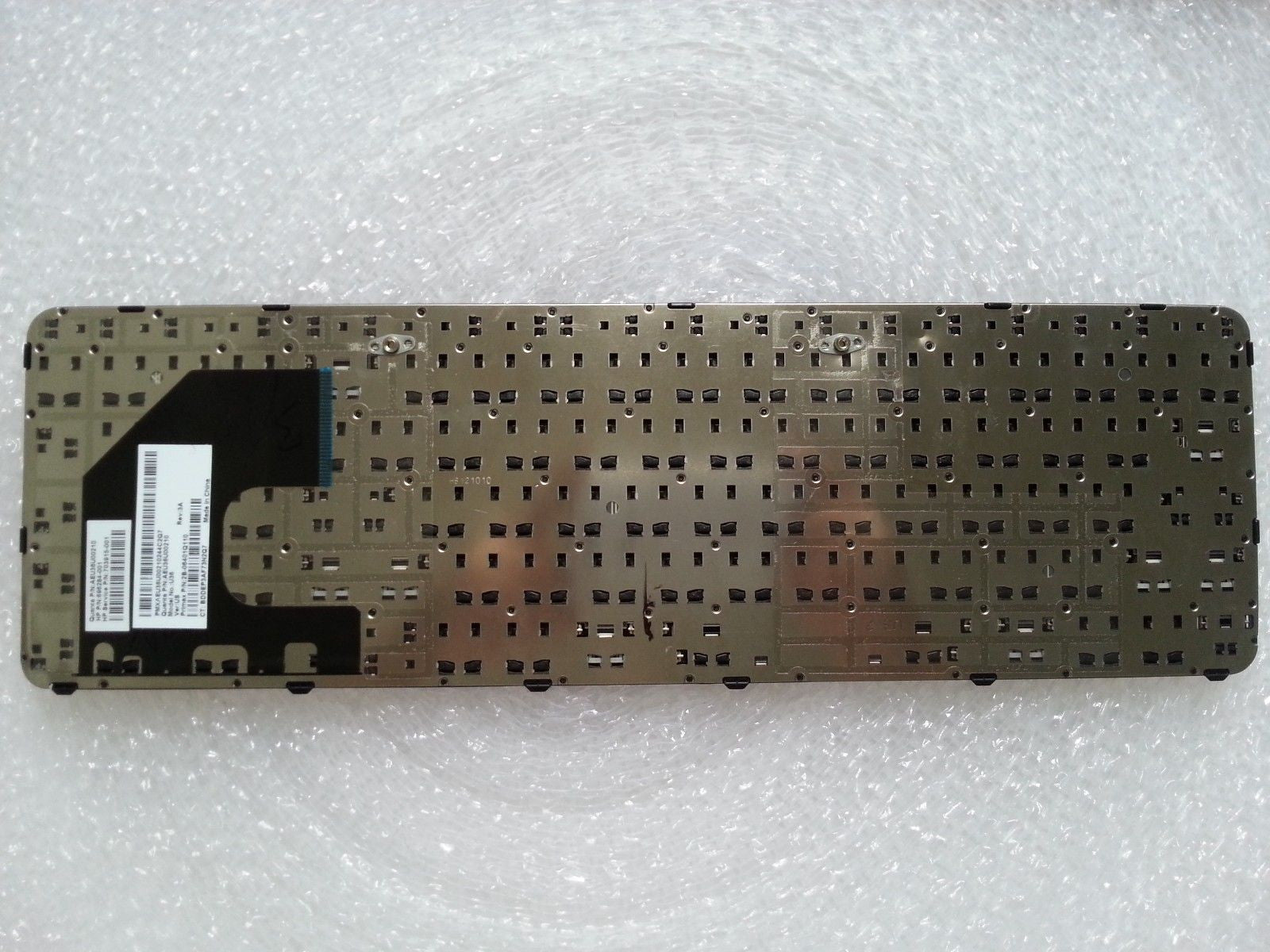 KEYBOARD HP COMPAQ SLEEKBOOK 15-B 15-B004 15-B104 15-B123 15-B119 15-B140 WITHOUT FRAME WITH NUMERICO BLACK WITHOUT FRAME - Image 10