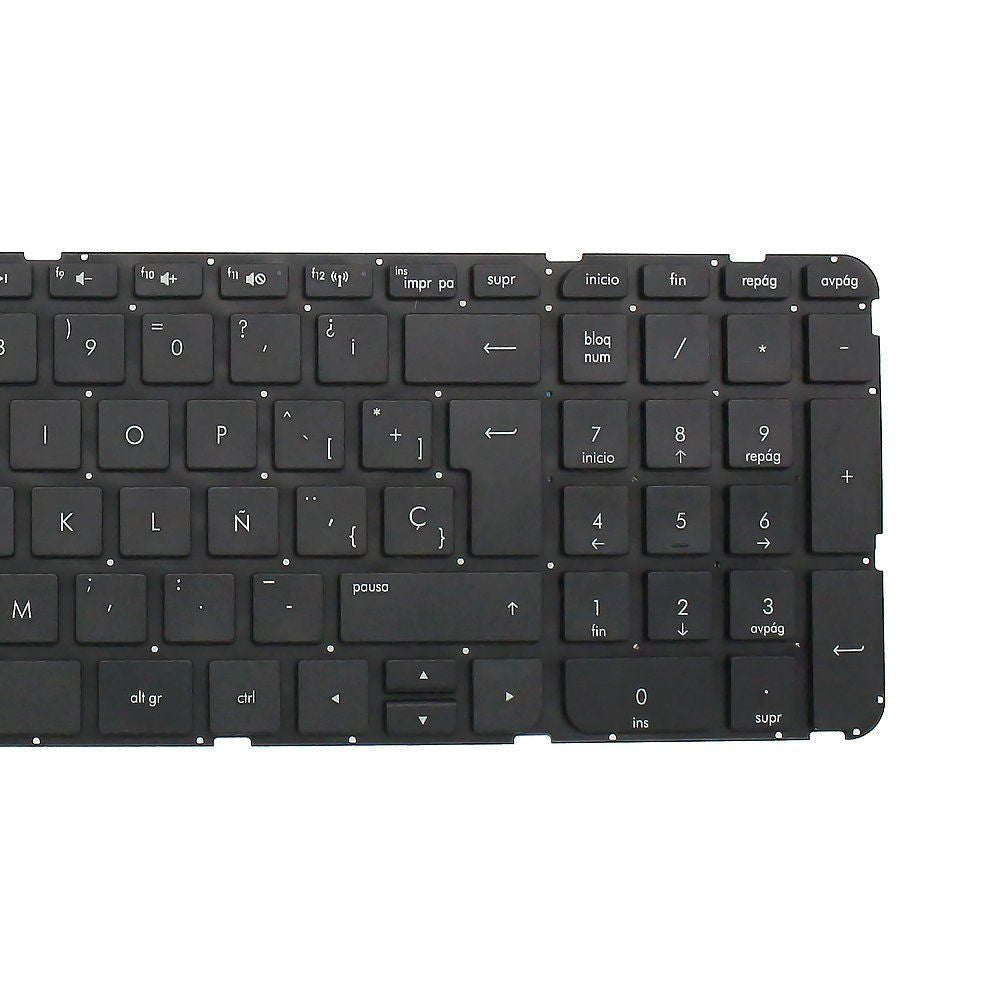 KEYBOARD HP COMPAQ SLEEKBOOK 15-B 15-B004 15-B104 15-B123 15-B119 15-B140 WITHOUT FRAME WITH NUMERICO BLACK WITHOUT FRAME - Image 11