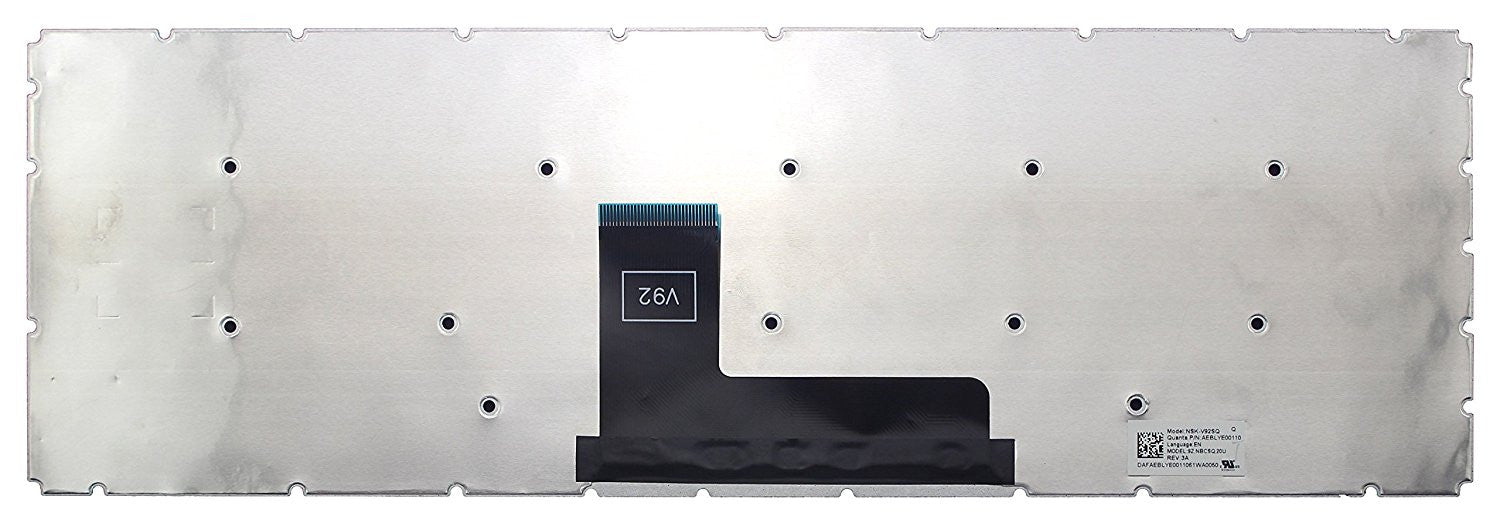 KEYBOARD TOSHIBA P50W P50D P55D P55T P55W L50-B L50D L50t C55-C S55-B S55D S55t - Image 3