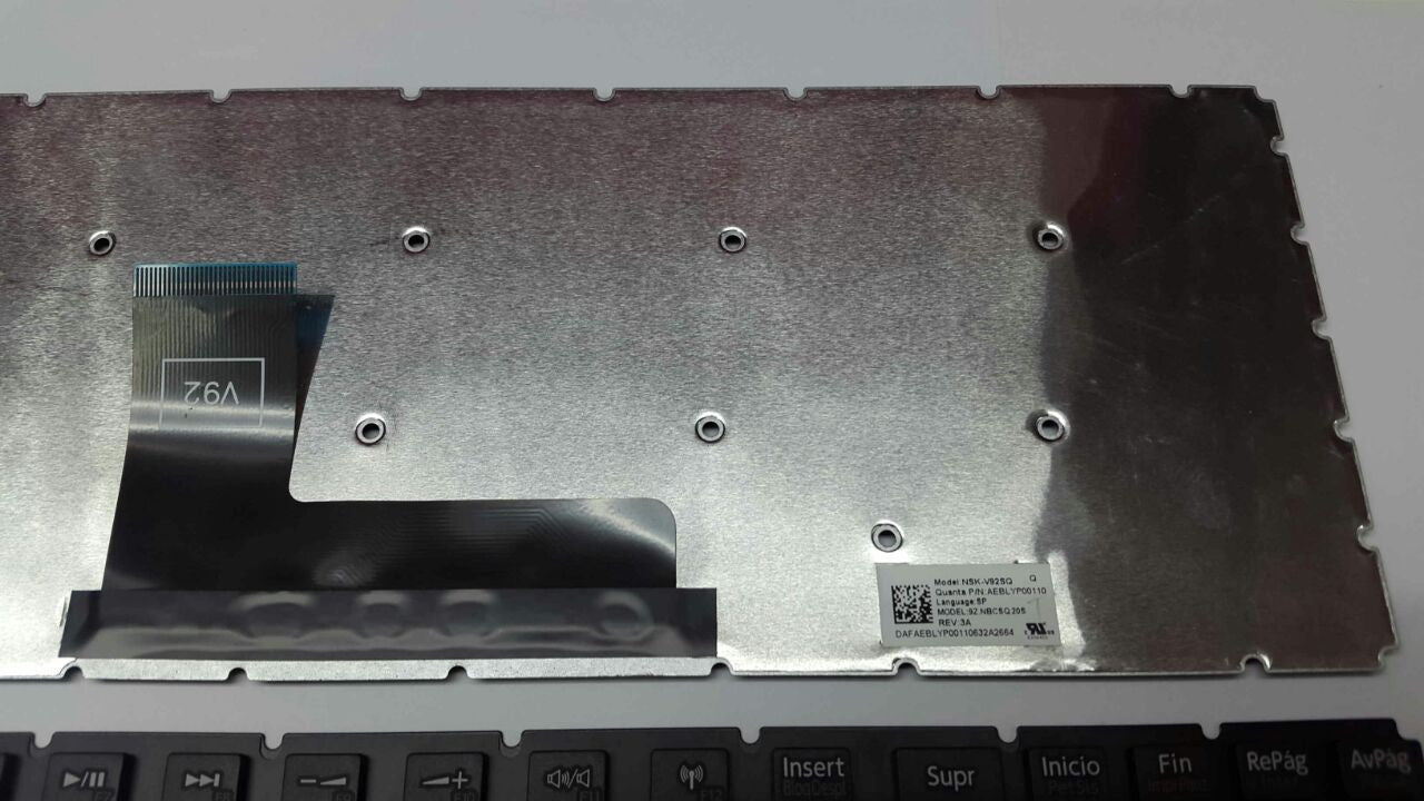 KEYBOARD TOSHIBA P50W P50D P55D P55T P55W L50-B L50D L50t C55-C S55-B S55D S55t - Image 6