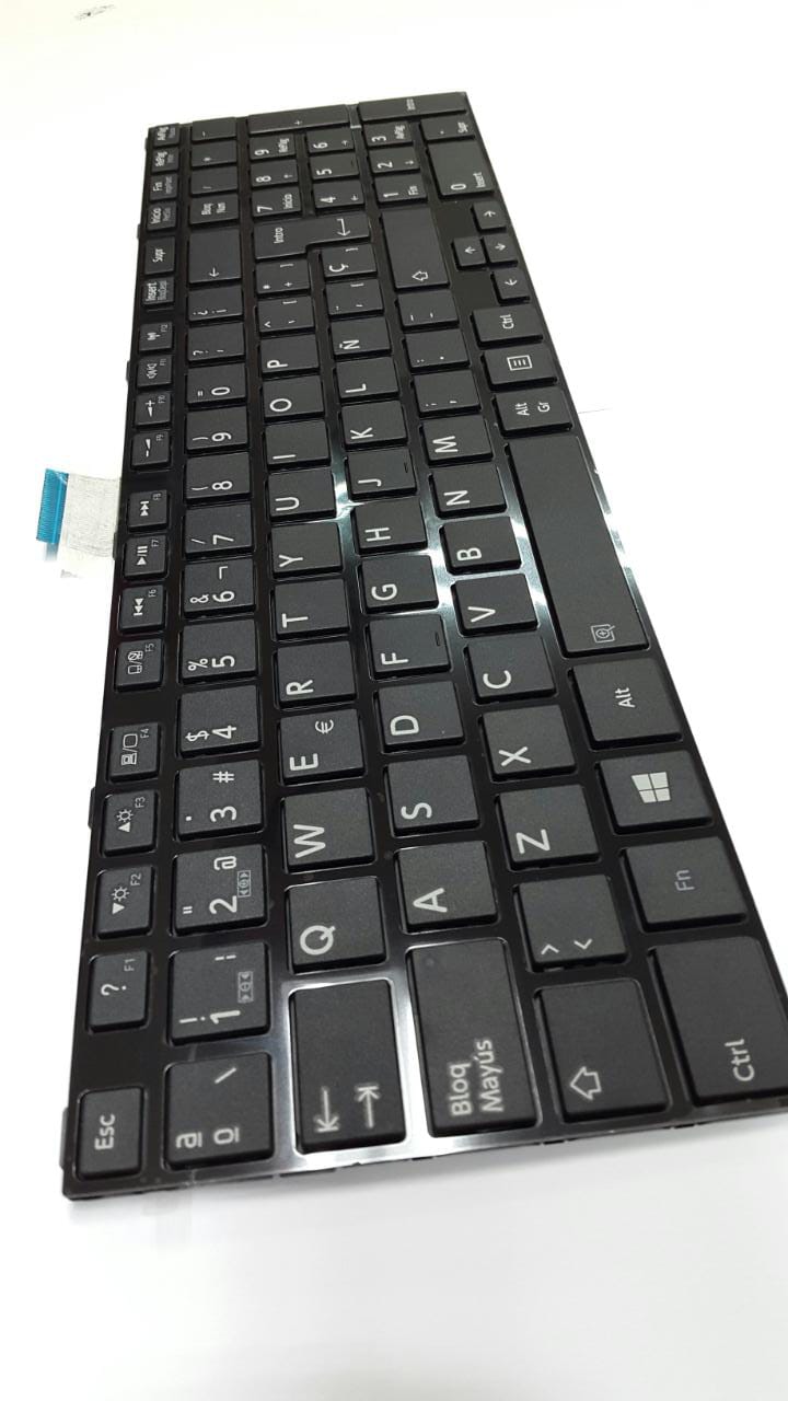 KEYBOARD TOSHIBA C50 C50-A C55-B C55 C55-A BLACK - Image 6