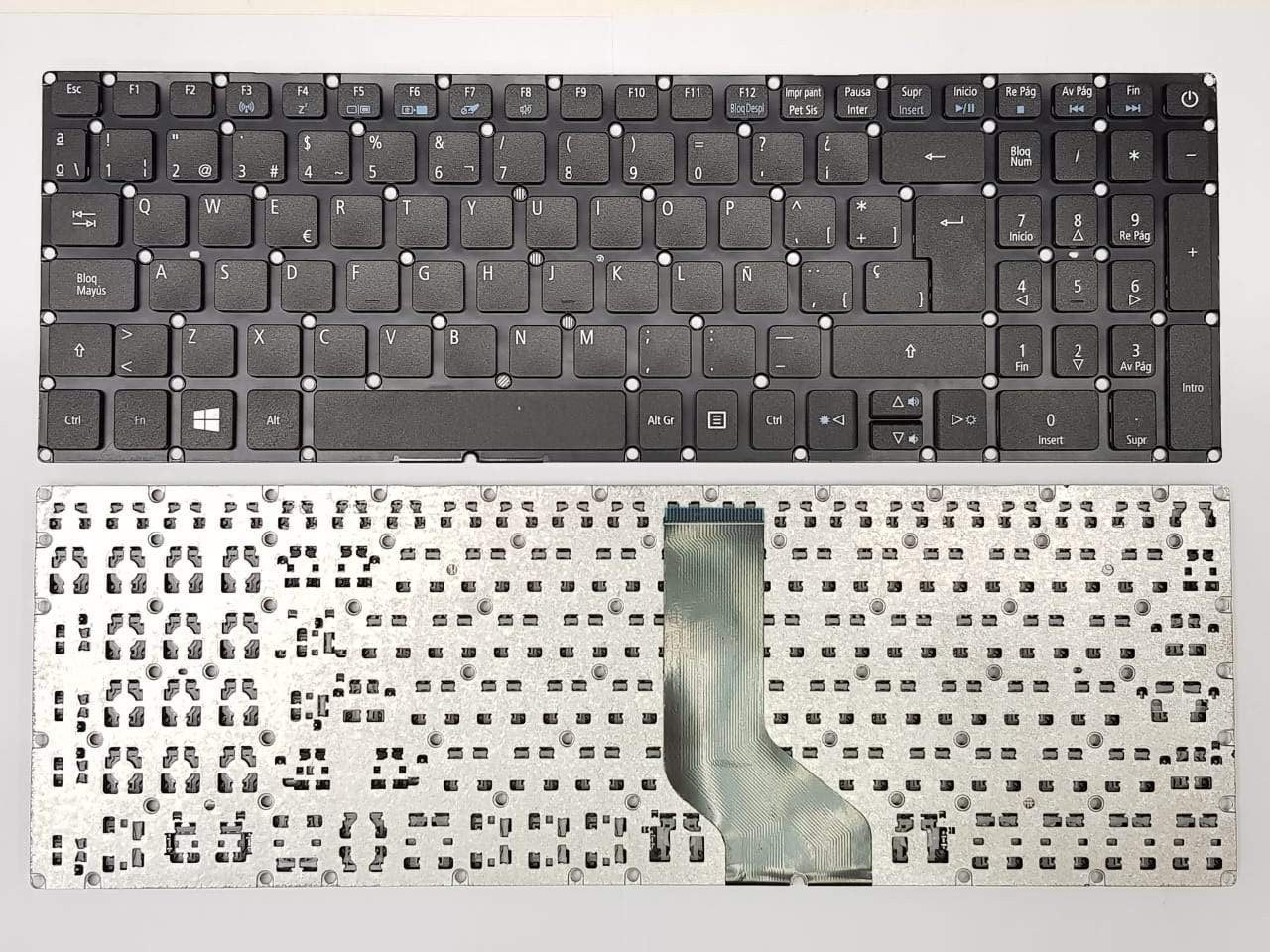 KEYBOARD ACER E5-522 E5-532 E5-573 E5-722 E5-772 E5-575 E5-523 V3-574 WITHOUT FRAME
