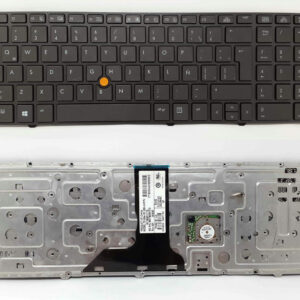 KEYBOARD HP COMPAQ ELITEBOOK 8760P 8760W 8770W 8770P WITH PUNTERO