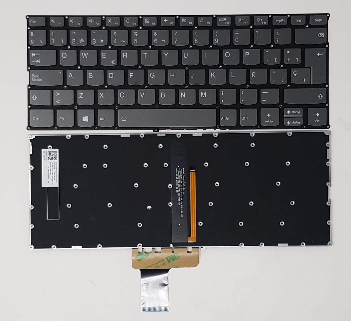 KEYBOARD LENOVO IBM IDEAPAD YOGA 720-12IKB 720-13IKB 720-13ISK 720-13KBR WITHOUT BOTON ENCENDIDO