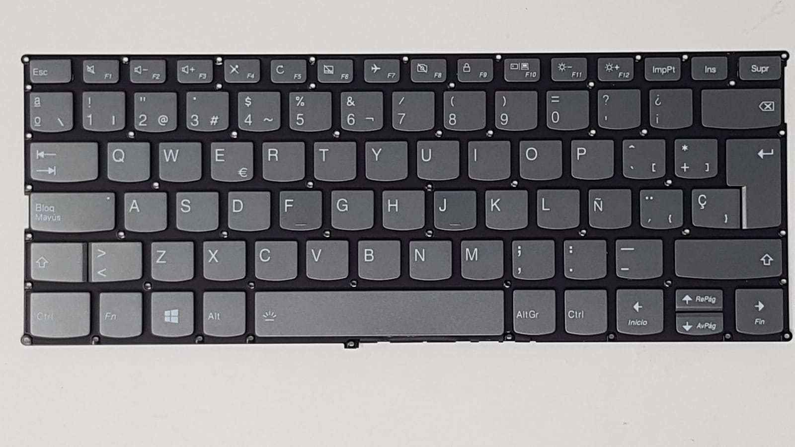 KEYBOARD LENOVO IBM IDEAPAD YOGA 720-12IKB 720-13IKB 720-13ISK 720-13KBR WITHOUT BOTON ENCENDIDO - Image 3