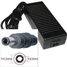 CHARGER TOSHIBA GENERICO 120W / 19V / 6.3A / 2.5 X 5.5MM