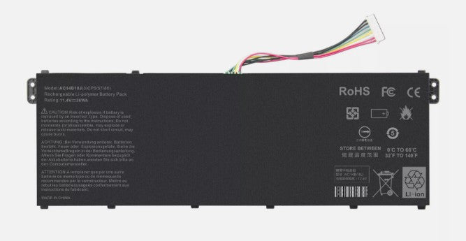 BATTERY ACER CHROMEBOOK CB5-311 CB3-531 ASPIRE 5 A515-51 | AC14B18J