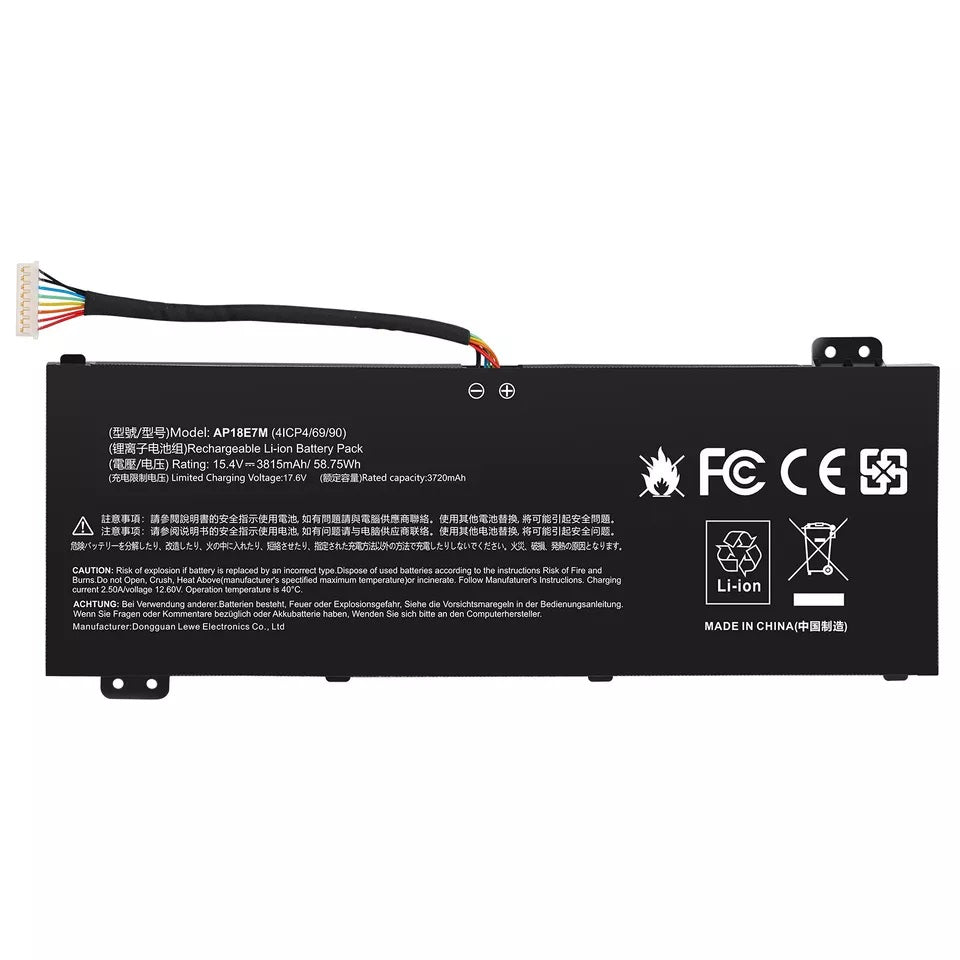 BATTERY ACER NITRO 5 AN515-54 AN517-51 AN517-52 | AP18E7M