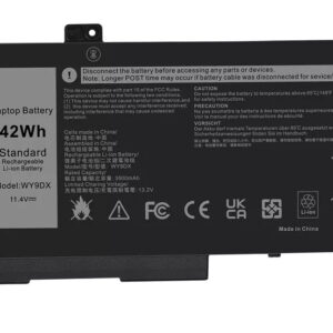 BATTERY DELL LATITUDE 5420 5520 | WY9DX | 42Wh