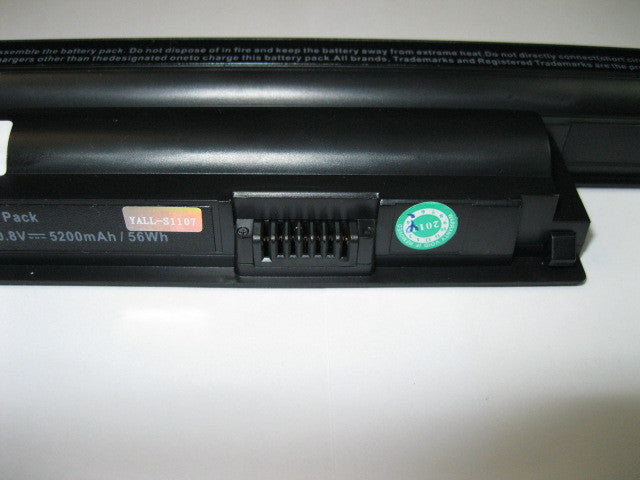 Battery for Sony VAIO VGP-BPL26 VGP-BPS26 VGP-BPS26A VPC-CA VPC-CB (6-Cell, Black) - Image 8