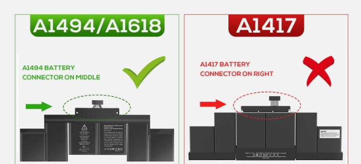 BATTERY APPLE MACBOOK PRO 15 A1398 RETINA 2015 | A1618 / 020-00079 - Image 2
