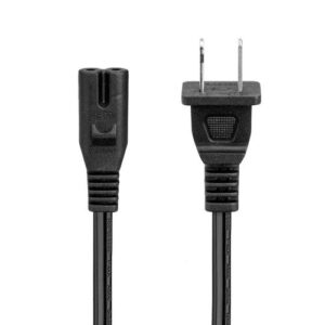 CABLE POWER AC DE 2 PINS FOR CHARGERS TV ELECTRODOMESTICOS