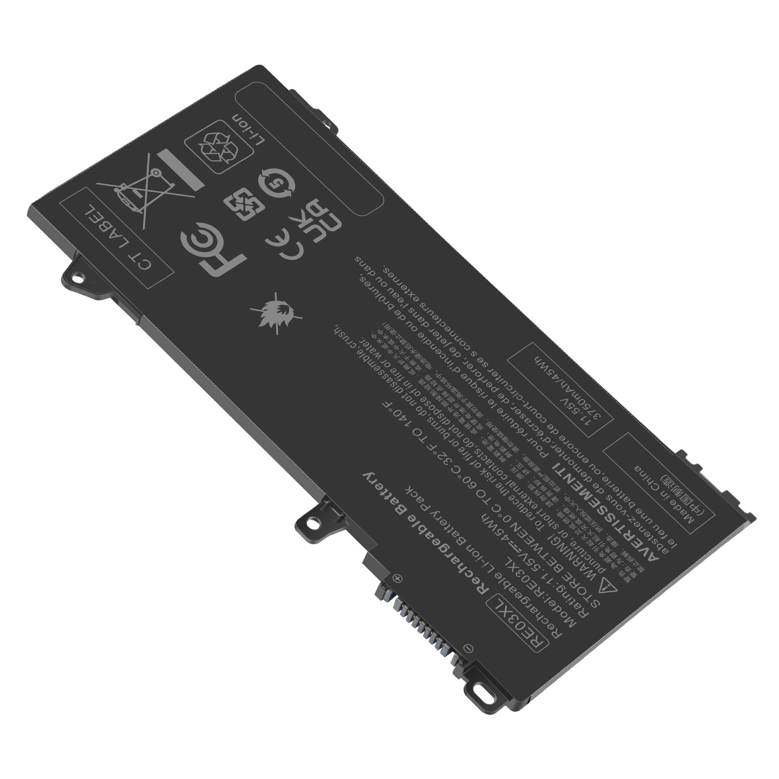 BATTERY HP PROBOOK 430 G6 440 G6 445 G6 455R G6 450 G7 | RE03XL - Image 2
