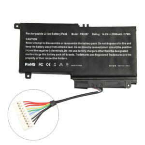 BATTERY TOSHIBA L55 L55t S55 S55t P55 INTERNA 14.4V / 4 CELLS / 43WH / 2838MA / PA5107U-1BRS P000573230 P000581700 / CERTIFIED COMPATIBLE